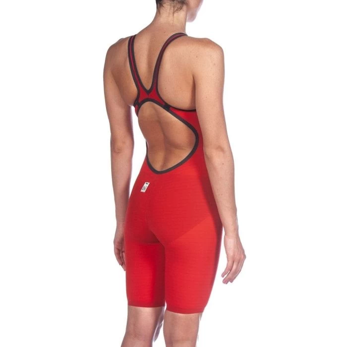 Arena Powerskin Carbon Air 2 Open Back Kneeskin - Red 5 Arena Powerskin Carbon Air 2 Open Back Kneeskin - Red - Image 3