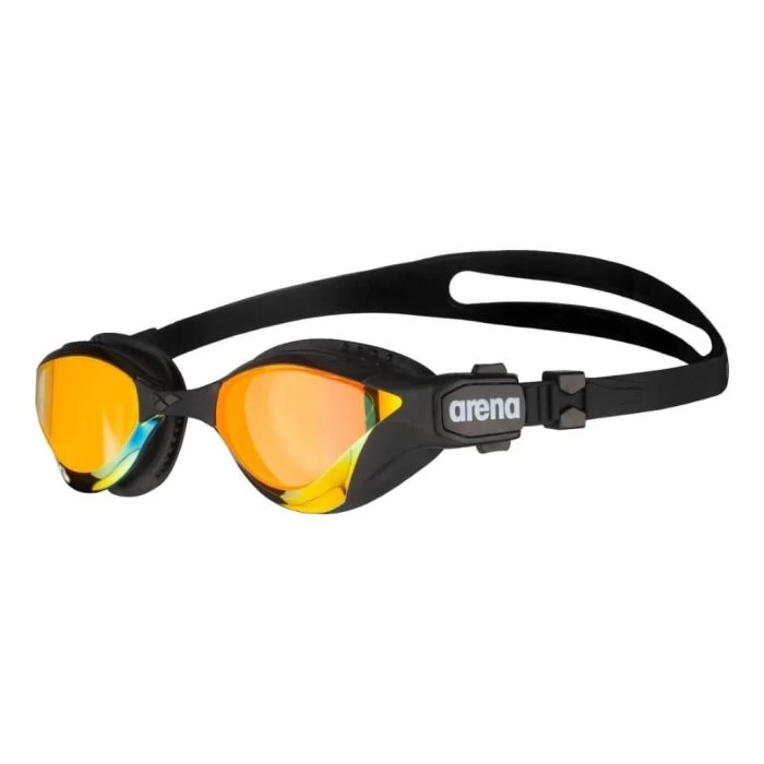 Arena Cobra Tri Mirror Swipe Goggle Yellow Copper Black 3 Arena Cobra Tri Mirror Swipe Goggle Yellow Copper Black