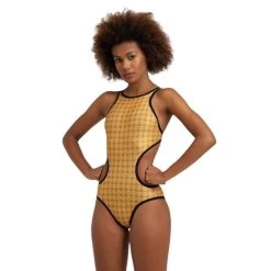Arena Women's 50th Gold Tech One Piece Swimsuit