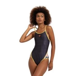 Arena Women's 50th Black Superfly Back Swimsuit
