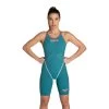 Arena Womens Carbon-Glide Open Back Kneeskin - Calypso Bay 2 Arena Womens Carbon-Glide Open Back Kneeskin - Calypso Bay -Swimming Equipment Store 006310300 1 min