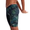 Speedo Boys Allover Digital Jammer - Navy/Green