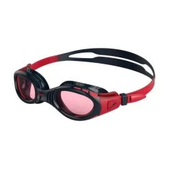 Speedo Junior Futura Biofuse Flexiseal Goggles - Navy/Red