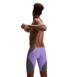 Speedo Fastskin LZR Pure Intent Jammer - Purple/Grey -Swimming Equipment Store 8 11976h545 4