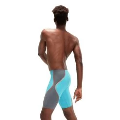 Speedo Fastskin LZR Pure Intent High Waisted Jammer - Green/Grey -Swimming Equipment Store 8 11977h546 2 min