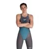 Speedo Fastskin LZR Pure Valor Closed Back Kneeskin - Grey/Blue 1 Speedo Fastskin LZR Pure Valor Closed Back Kneeskin - Grey/Blue -Swimming Equipment Store 8 11979h147 1