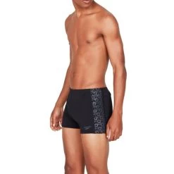 Speedo Men's Boomstar Splice Aquashort Black/Grey