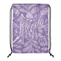 Speedo Printed Mesh Bag - Purple/White