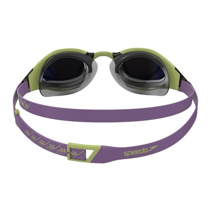 Speedo Fastskin Hyper Elite Mirror Goggle - Green/Purple 5 Speedo Fastskin Hyper Elite Mirror Goggle - Green/Purple - Image 3