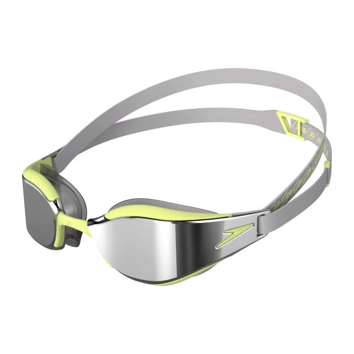 Speedo Fastskin Hyper Elite Mirror Goggles - Grey/Green 3 Speedo Fastskin Hyper Elite Mirror Goggles - Grey/Green