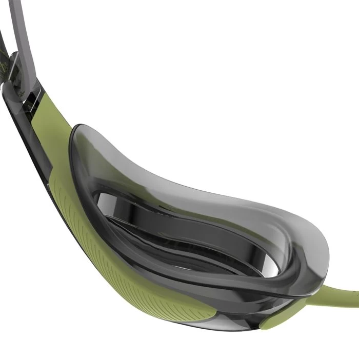 Speedo Fastskin Hyper Elite Mirror Goggles - Grey/Green 6 Speedo Fastskin Hyper Elite Mirror Goggles - Grey/Green - Image 4