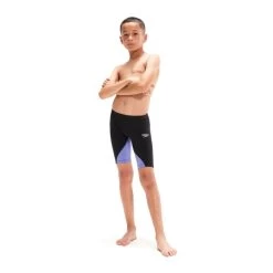 Speedo Junior Fastskin LZR Ignite Jammer - Black/Miami Lilac -Swimming Equipment Store 8 13440h575 4