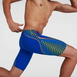 Speedo Men's Fastskin LZR Pure Intent Jammer Blue -Swimming Equipment Store 811976f779 2