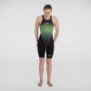 Speedo Women's Fastskin LZR Pure Valor Openback Kneeskin Black -Swimming Equipment Store 811978f313 1 min