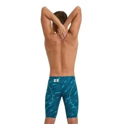 Arena Powerskin ST NEXT Jammer - Clean Sea Blue 5 Arena Powerskin ST NEXT Jammer - Clean Sea Blue -Swimming Equipment Store arena st jammer clear blue sea 2 min