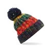 Beechfield Corkscrew Pom Pom Beanie Crackling Campfire 2 Beechfield Corkscrew Pom Pom Beanie Crackling Campfire -Swimming Equipment Store bc486crca min