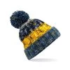Beechfield Corkscrew Pom Pom Beanie Morning Frost 2 Beechfield Corkscrew Pom Pom Beanie Morning Frost -Swimming Equipment Store bc486mfro min