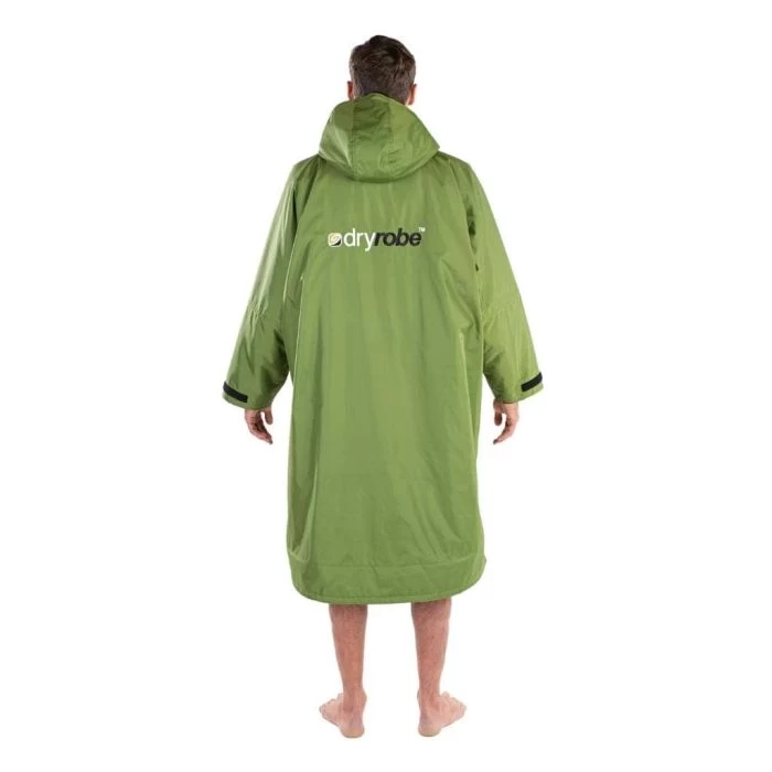 Dryrobe Advance Long Sleeve - Forest Green Black 4 Dryrobe Advance Long Sleeve - Forest Green Black - Image 2