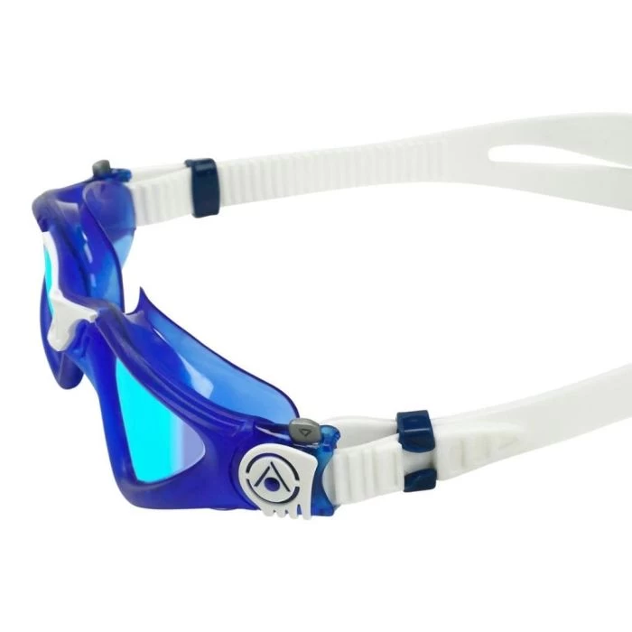 Aqua Sphere Kayenne Goggles Dark Blue/White - Blue Titanium Mirrored 4 Aqua Sphere Kayenne Goggles Dark Blue/White - Blue Titanium Mirrored - Image 2