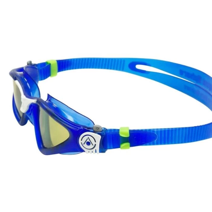 Aqua Sphere Kayenne Goggles Dark Blue/White - Green Polarized 4 Aqua Sphere Kayenne Goggles Dark Blue/White - Green Polarized - Image 2