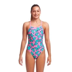Funkita Paddling Pink - Tie Me Tight One Piece