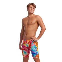 Funky Trunks Messy Monet - Mens Training Jammers 7 Funky Trunks Messy Monet - Mens Training Jammers -Swimming Equipment Store ft37m71536 3
