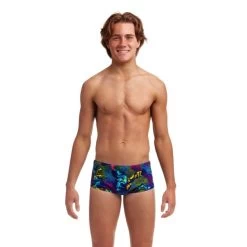 Funky Trunks Oyster Saucy - Boy's Sidewinder Trunks