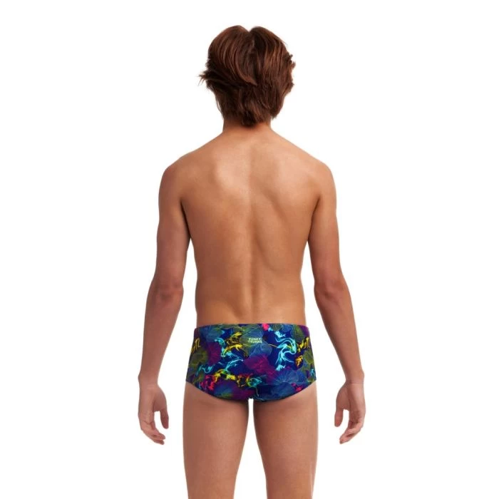 Funky Trunks Oyster Saucy - Boy's Sidewinder Trunks 4 Funky Trunks Oyster Saucy - Boy's Sidewinder Trunks - Image 2
