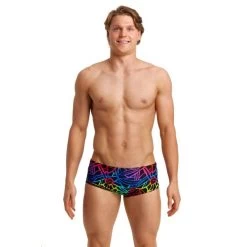 Funky Trunks Rainbow Web - Sidewinder Trunks