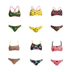Funkita Girls Two Piece Discounted Lucky Dip | 2 X Bikini Age 8 Or 10.