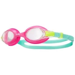 TYR Swimple Goggles CLEAR/PINK/MINT