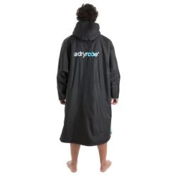 Dryrobe Advance Long Sleeve Black/Blue -Swimming Equipment Store ls da bb 3
