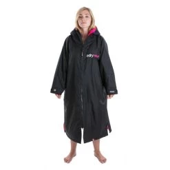 Dryrobe Advance Long Sleeve Black / Pink