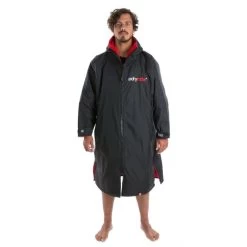 Dryrobe Advance Long Sleeve Black / Red