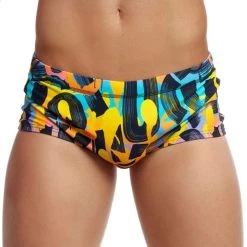 Funky Trunks Smooth Stroke - Men's Plain Front Trunks