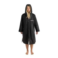 Moonwrap Long Sleeve Changing Robe Black (SMALL) -Swimming Equipment Store moonwrap black 3 min