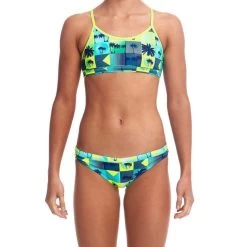 Funkita Girls Pop Tropo Racerback Two Piece