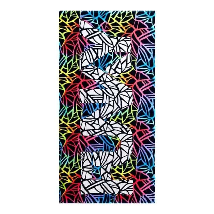 FUNKY Rainbow Web - Cotton Towel 3 FUNKY Rainbow Web - Cotton Towel