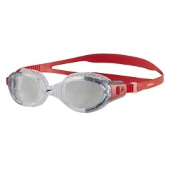 Speedo Futura Biofuse Flexiseal Red/Clear