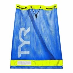 TYR Mesh Equipment Bag 75L - Royal/Yellow